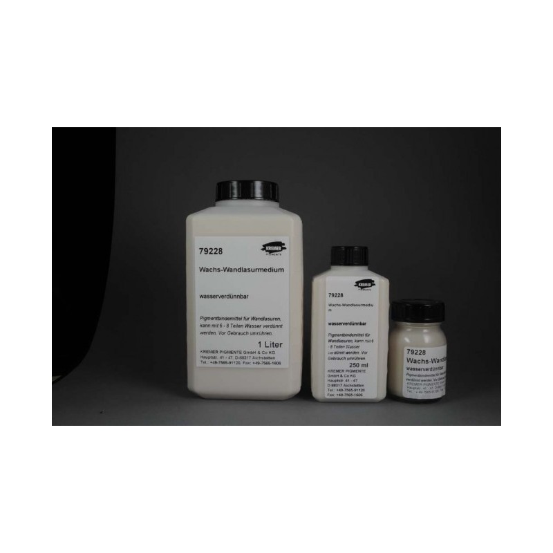 Médium huile KREMER - Médium à la la cire - Flacon: 250 ml