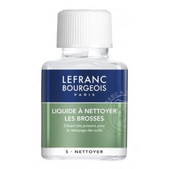 Liquide nettoyage LEFRANC & BOURGEOIS Nettoyant pour brosses - Flacon:75 ml - 3002277