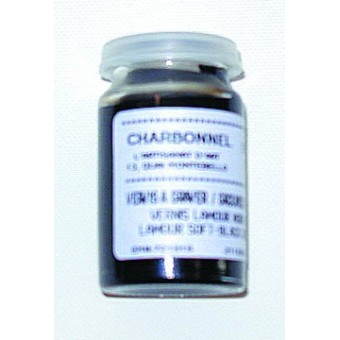 Vernis gravure CHARBONNEL Lamour - Noir mou - Pot: 20 ml