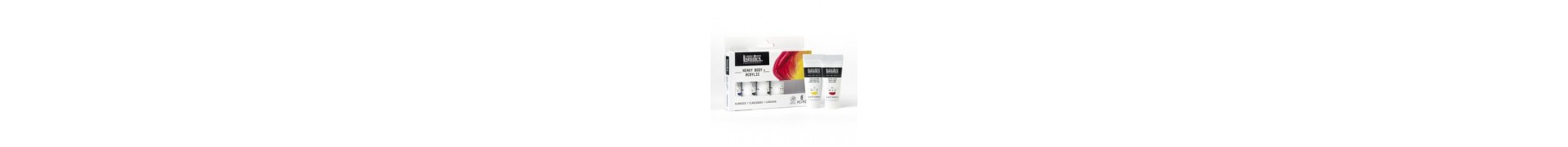 Set Acrylique LIQUITEX Basic - 6 Tubes de 22 ml 