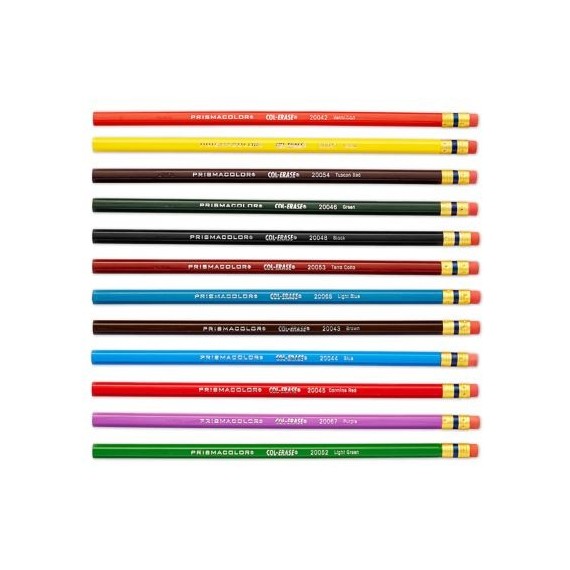 Crayon de couleur PRISMACOLOR Col-erase - Blanc - 20055 
