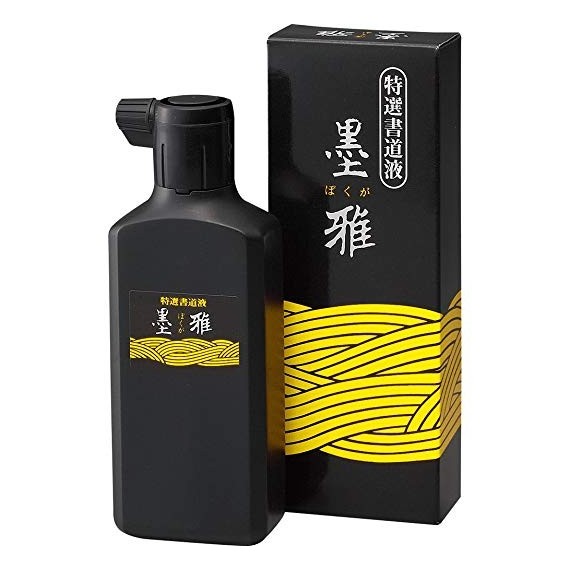 Encre noire JAPONAISE KURETAKE Bokuga- Encre noire - 200 ml - BA19-20 