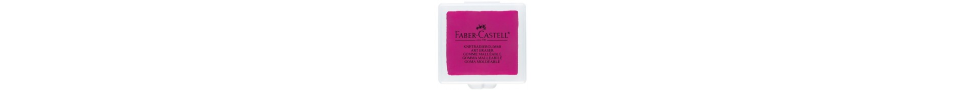 Gomme FABER & CASTELL - Gomme mie de pain -  Turquoise/Vert/Mûre - 127121 