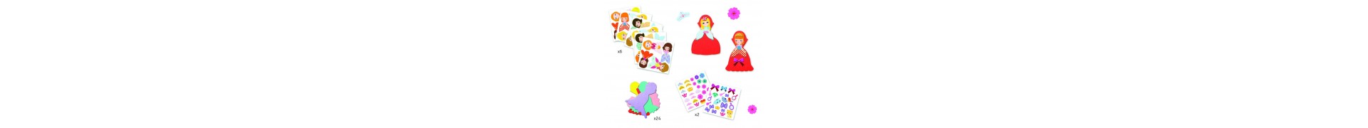 Tissage & Stickers - J'aime les princesses 