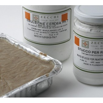 Emulsion  ZECCHI Cerosa - (Nettoyage tableaux ) - Pot:300 ml 