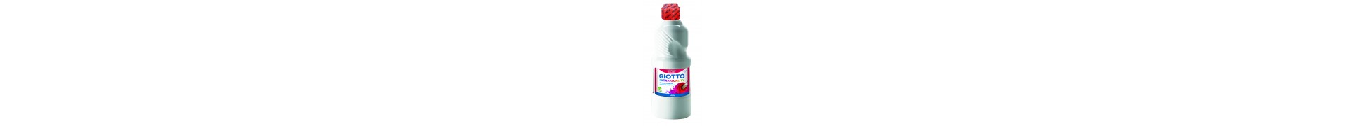 Gouache GIOTTO - Liquide - Flacon: 500 ml - 532801 Blanc 