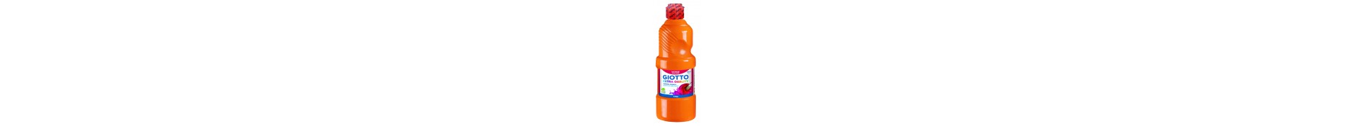 Gouache GIOTTO - Liquide - Flacon: 500 ml - 532805 Orange 