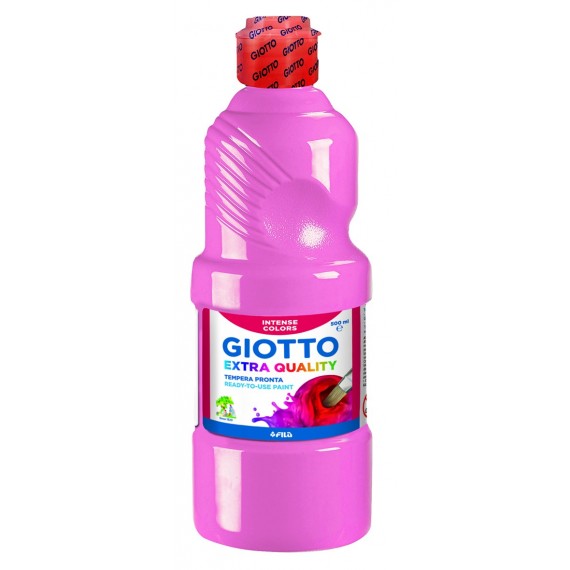 Gouache GIOTTO - Liquide - Flacon: 500 ml - 532806 Rose 