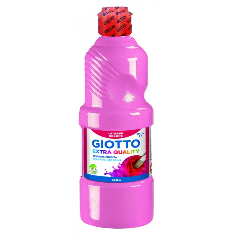 Gouache GIOTTO - Liquide - Flacon: 500 ml - 532806 Rose 