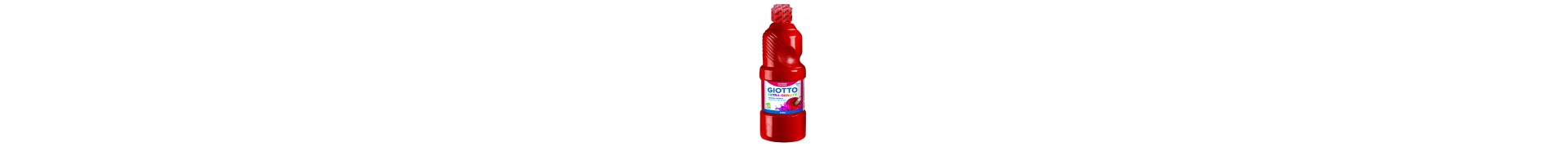 Gouache GIOTTO - Liquide - Flacon: 500 ml - 532807 Vermillon 
