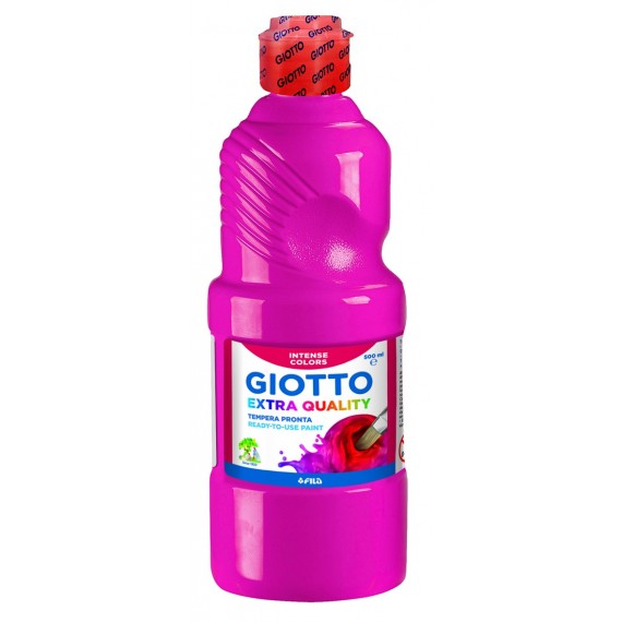 Gouache GIOTTO - Liquide - Flacon: 500 ml - 532810 Magenta 
