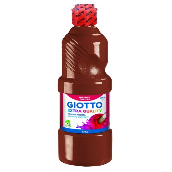 Gouache GIOTTO - Liquide - Flacon: 500 ml - 532828 Marron 