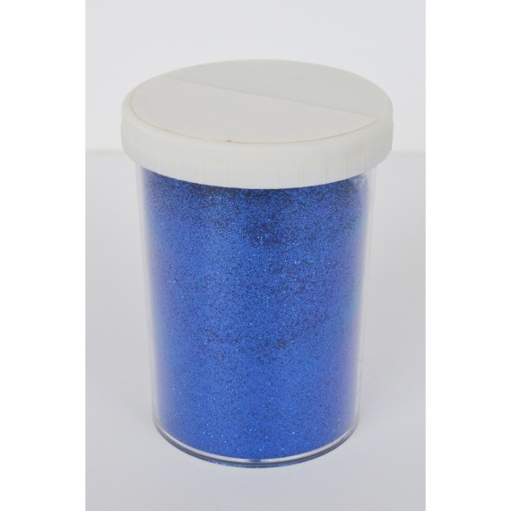 Paillette - Pot: 100 gr - Pot type salière - Bleu 