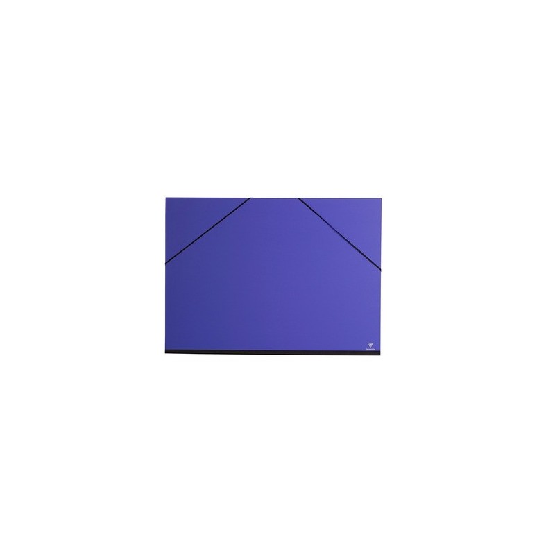 Carton à dessin CLAIREFONTAINE Couleur - F:37 x 52 cm - A élastique - Noir