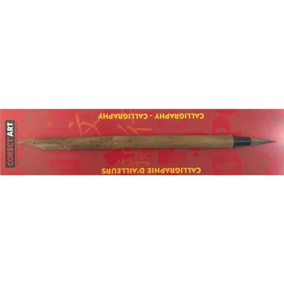 Plume bambou CORECTOR - Double pointe ( Dessin & Pinceau Martre) CR-945 