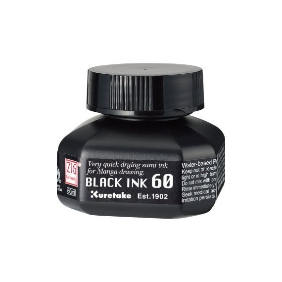 Encre CORECTOR - Flacon: 60 ml - Black ink 