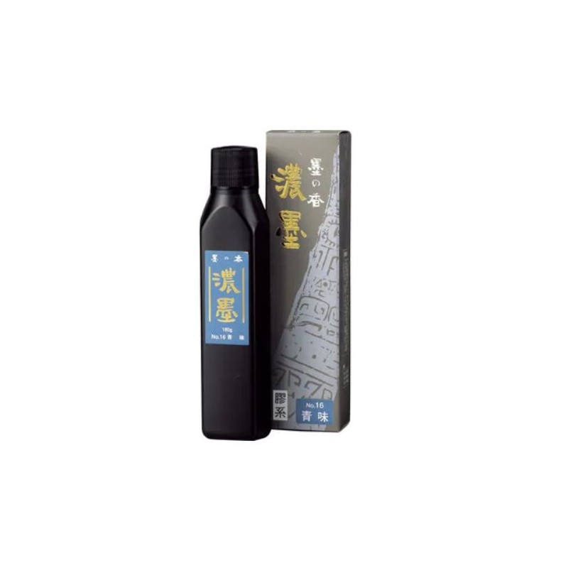 Encre à dessiner KURETAKE - Noir bleuté n.16- Flacon de 180 ml 