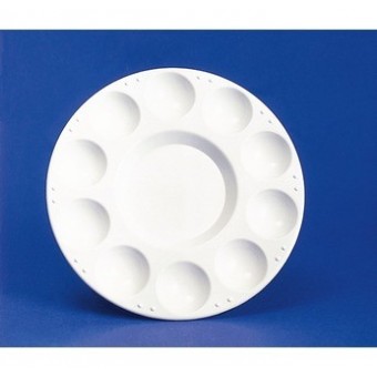 Palette Plastique OZ - Ronde - 10 Alvéoles - Diamètre: 17.5 cm - FC40112 