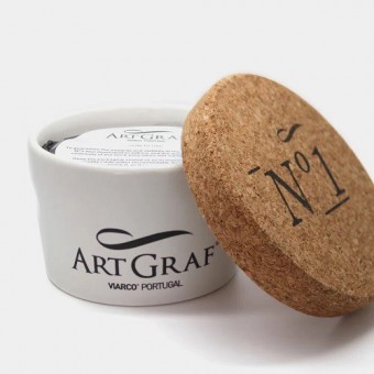 Pâte à modeler (Craie) ART GRAFT Graphite aquarellable - Pot:450 gr 