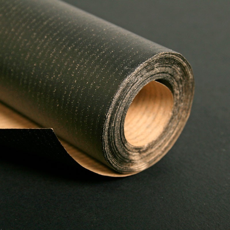 Rouleau papier Kraft noir (1 face ) - CLAIREFONTAINE - 60 gr - 1 X 10 mètres 