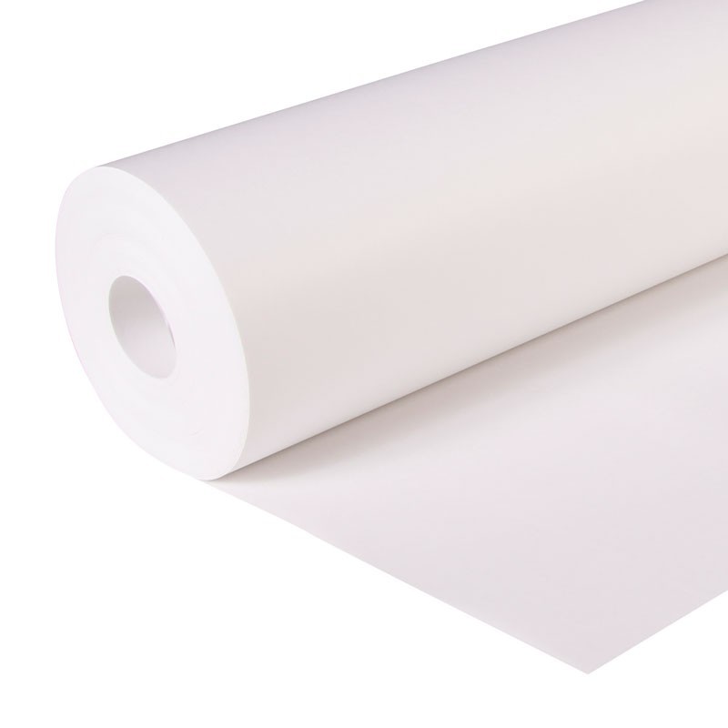 papier kraft gommé 20Mx4.8cm blanc