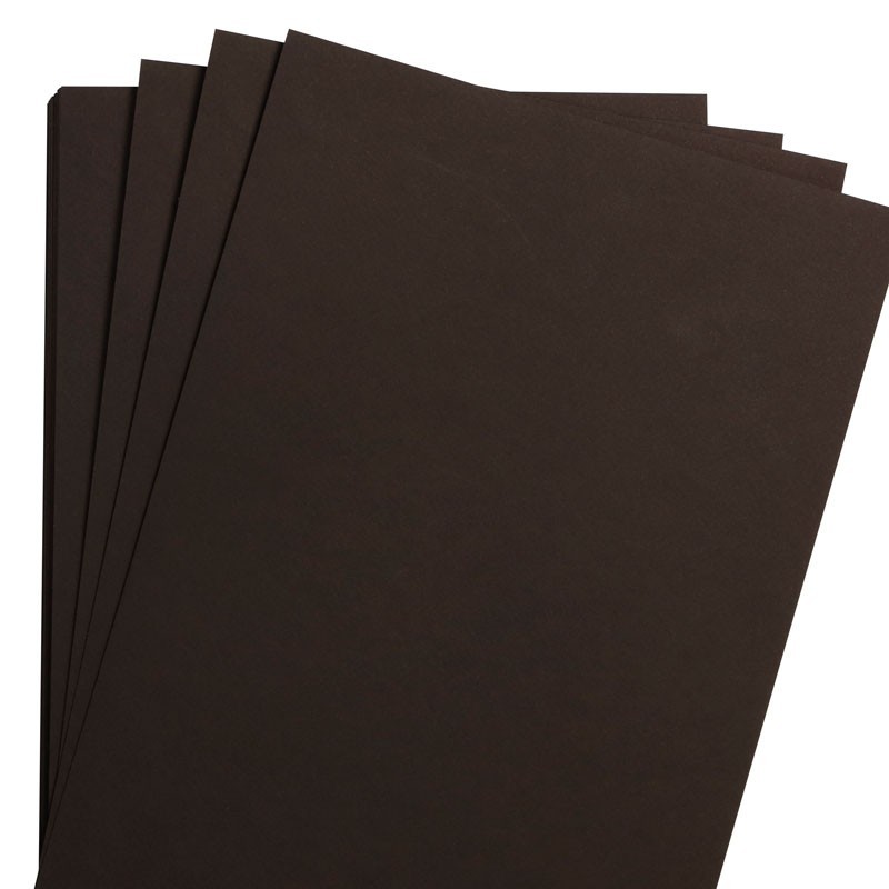 Papier aquarelle CLAIREFONTAINE Fontaine - 300gr - Papier noir - F:56 x 76 cm - Grain fin 
