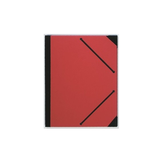 Carton à dessin PRAT - F:24 x 32 cm - A élastique - Rouge 