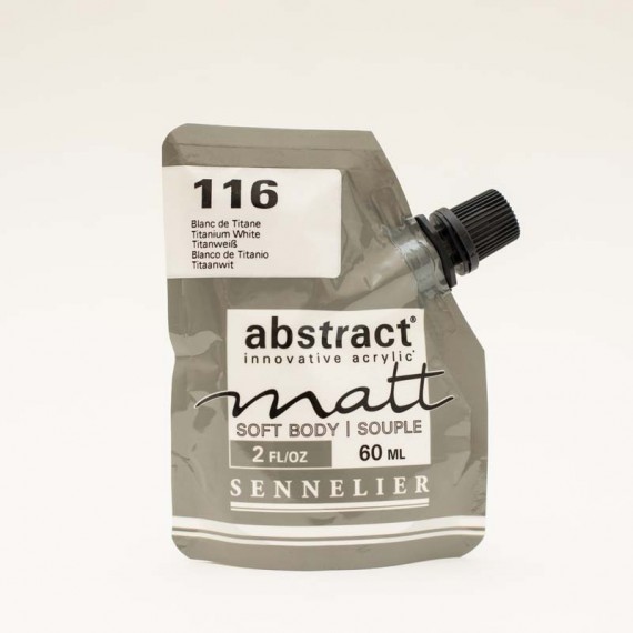 Peinture acryliqueSennelier Abstract mat  acrylique Sennelier Abstract mat:blanc de titane