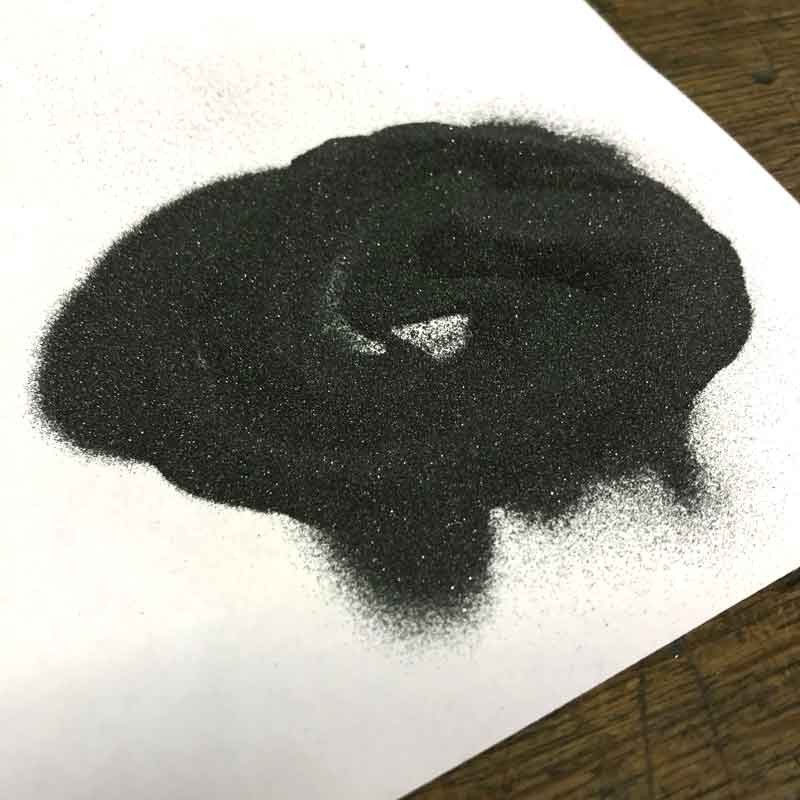 Carbon noir CDQV - En poudre - Grain 500 - Pot :500gr 