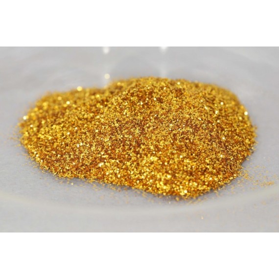Pigment KREMER iridescent Kremer:glitter royal gold 100gr