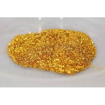 Pigment KREMER iridescent Kremer:glitter royal gold 100gr