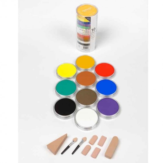 Set PANPASTEL - Starter painting - 10 couleurs basique 