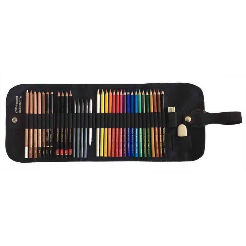 trou120t-trousse-pour-120-crayons-de-couleurs-simili-cuir-turquoise FEE DU  SCRAP
