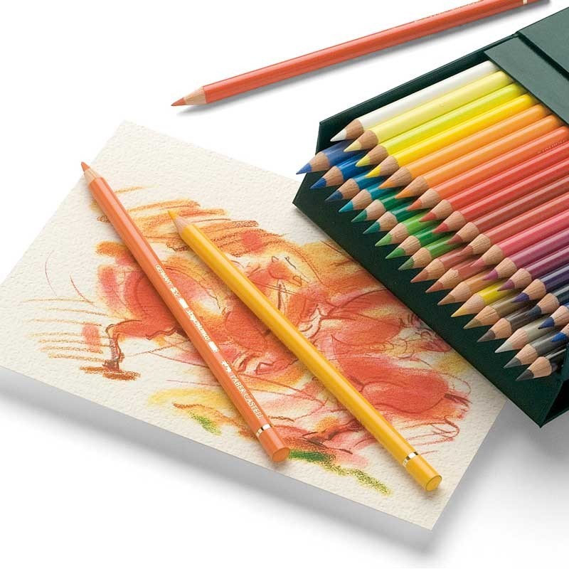 Crayon de couleur FABER & CASTELL Polychromos polychromos:101-blanc