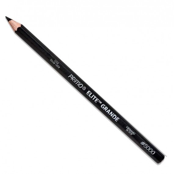 Crayon fusain GENERAL PENCIL Elite primo - Grand modèle - Noir extra tendre 