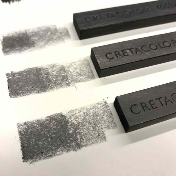 Crayon graphite CRETACOLOR - 136 mm - Mine 2B Graduation:6B