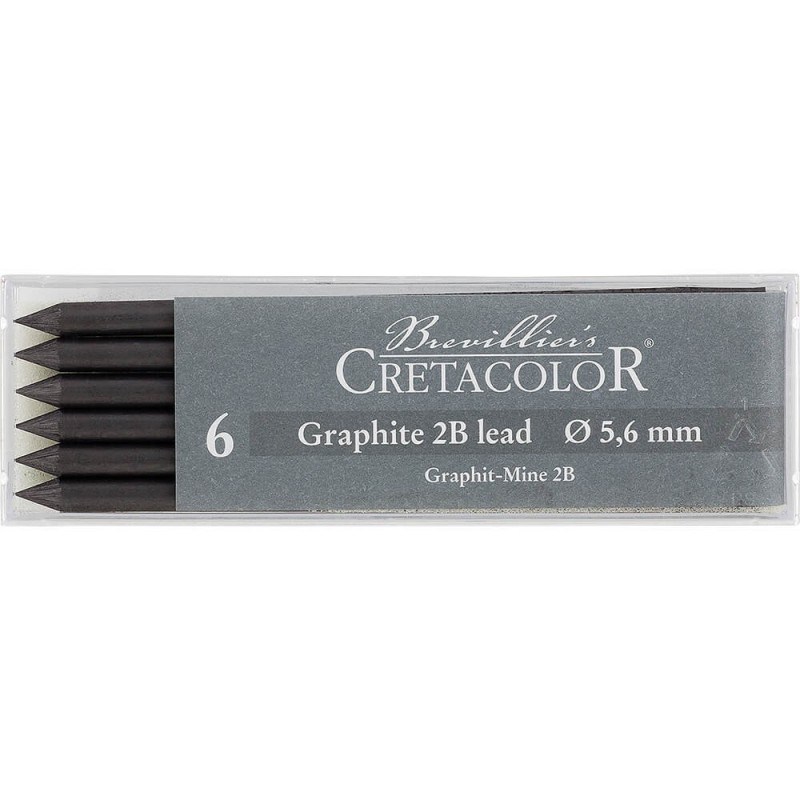 5.6 mm graphit Cretacolor leads Graduation:6B