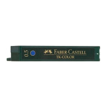 Mine FABER & CASTELL TK Couleur - 0.5 mm Couleur:Bleu