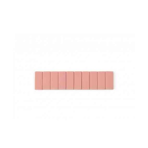 Bout gomme pour crayon Palomino - set de 10 gommes rose 