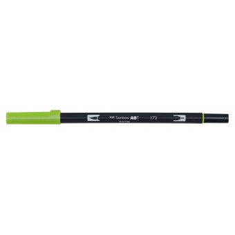 Feutre tombow abt  dual brush -  - 96 couleurs couleurs Tombw ATB:173-willow green