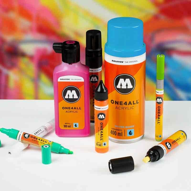 Marqueur peinture acrylique tout support Molotow One4All 15mm