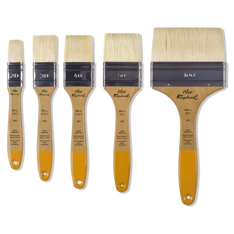 Raphael flat brush  293  Oleo 