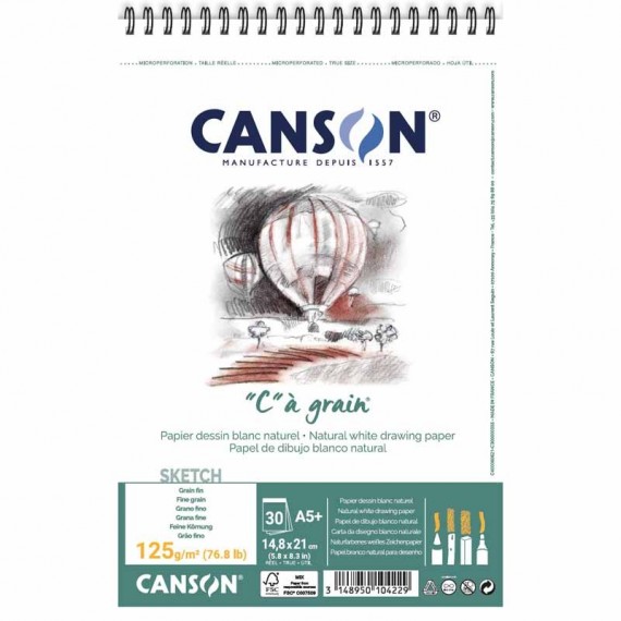 Bloc dessin CANSON C à grain  