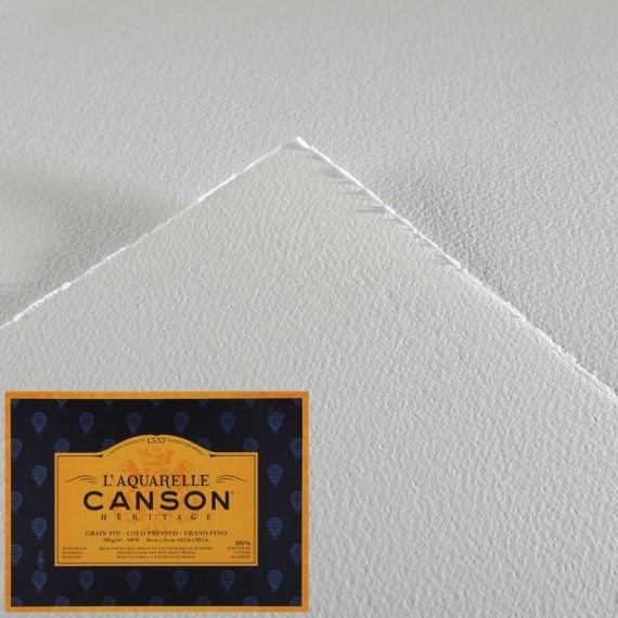 Papier aquarelle CANSON Heritage  