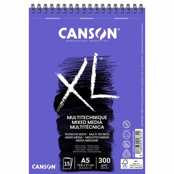 Album multitechnique CANSON XM Mix media 