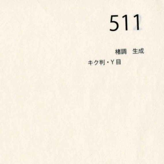 Papier Japon kouzo cho kinari n.511 - 60g - f:94 x 63 cm 