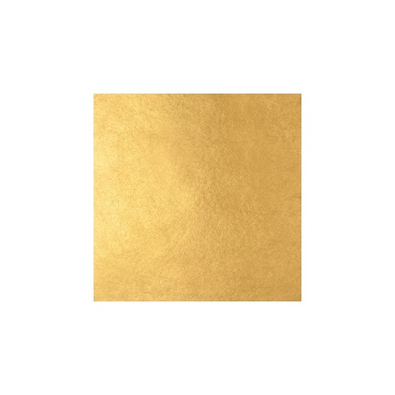 Carnet feuilles d'or jaune 22 carats - Libre - F:8 x 8 cm  - 25 Feuilles - Italien (Par 10 carnets) Couleurs:OR JAUNE-22 carats 