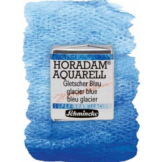 Aquarelle Schmicke supergranulante Taille:1/2 Godet Couleurs:Bleu Glacier-961