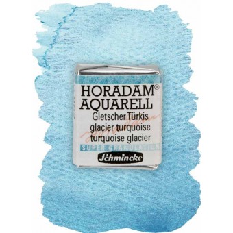 Aquarelle Schmicke supergranulante Taille:1/2 Godet Couleurs:Turquoise Glacier-962