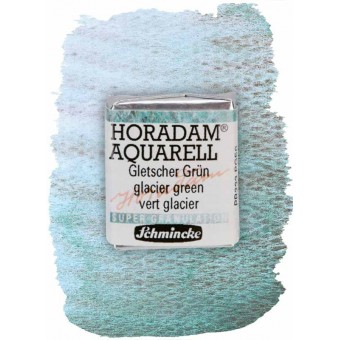 Aquarelle Schmicke Size:1/2 Godet Colors:Vert Glacier-963